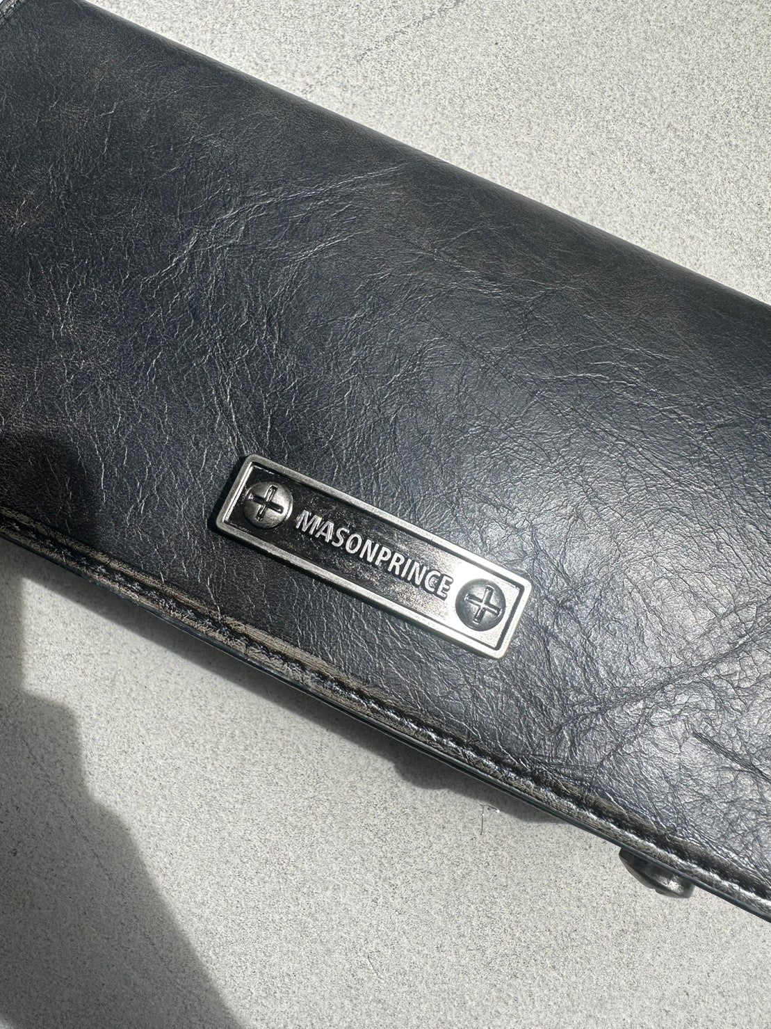 PU Leather Brand Logo Shoulder Bag BB2087