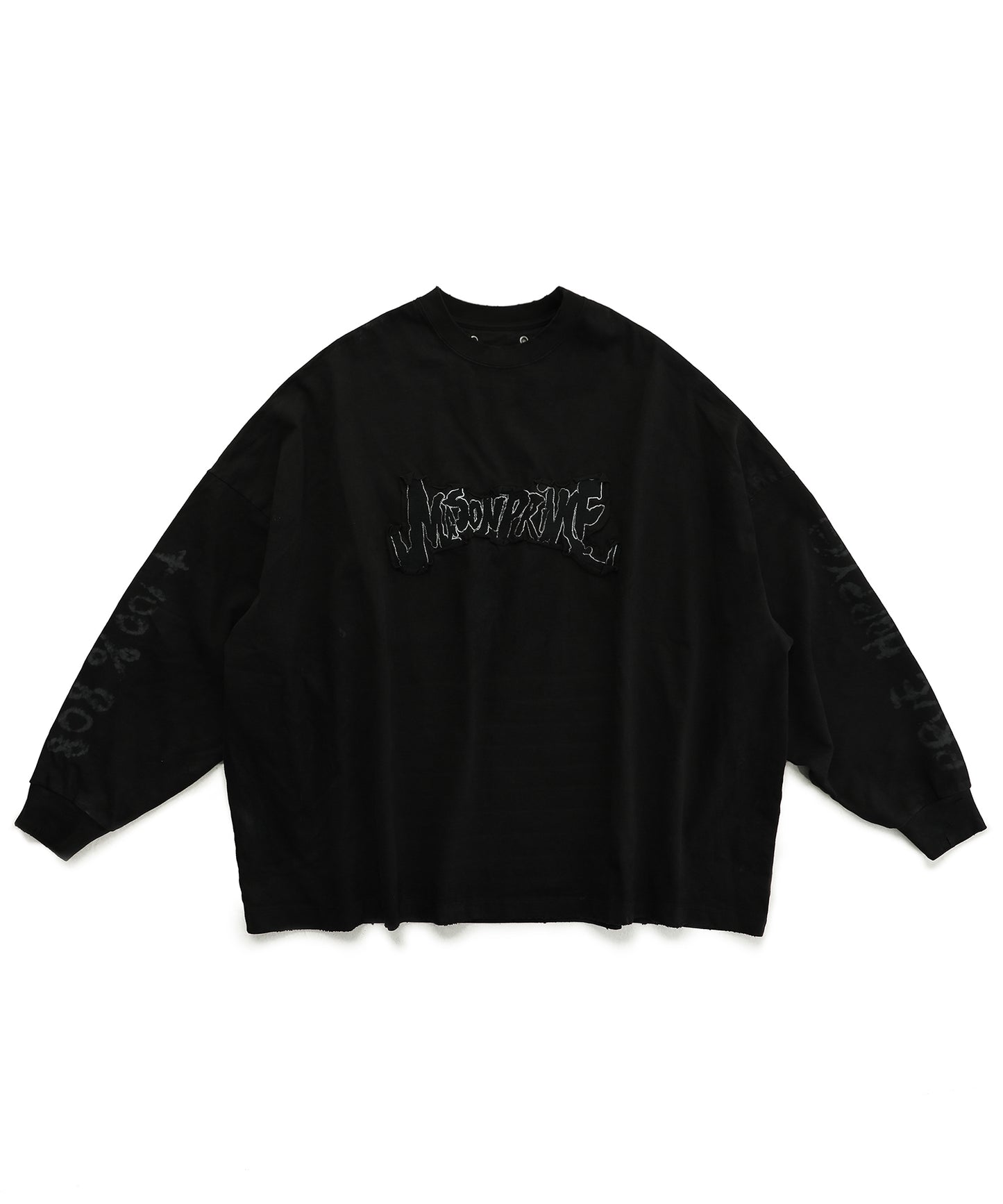 Oversized patch logo long TEE CT6105