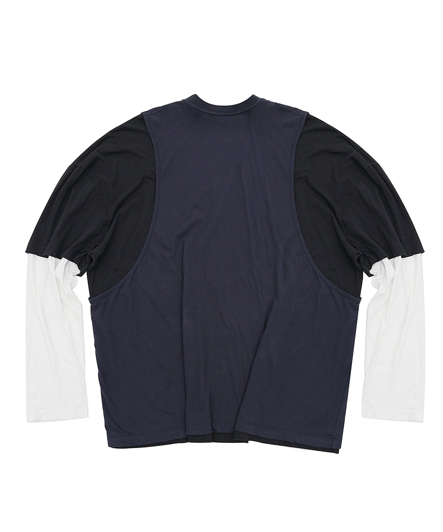 オーバーサイズ 3ピースデザイン ロンTEE CT6180【2025SS】