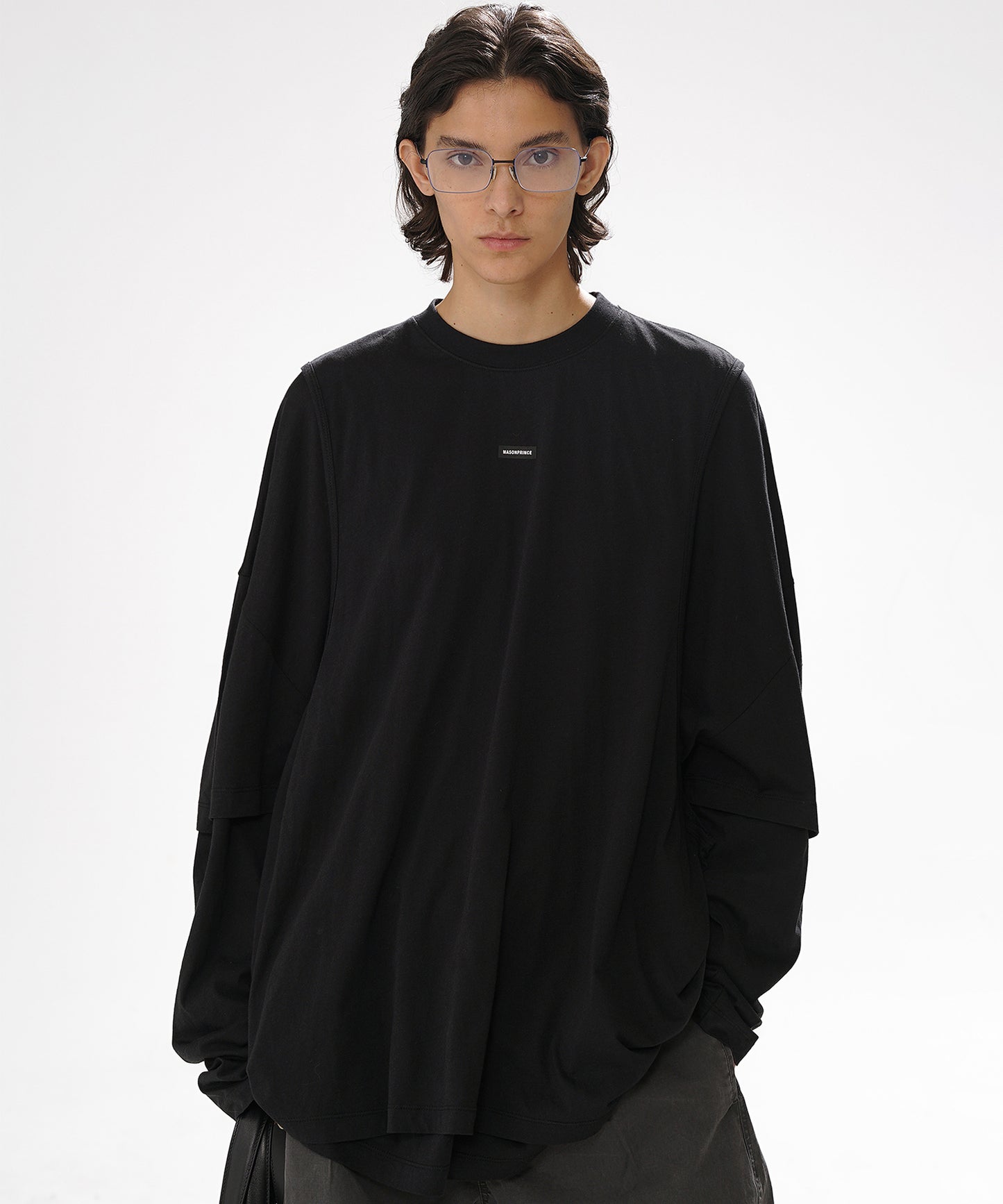 オーバーサイズ 3ピースデザイン ロンTEE CT6180【2025SS】