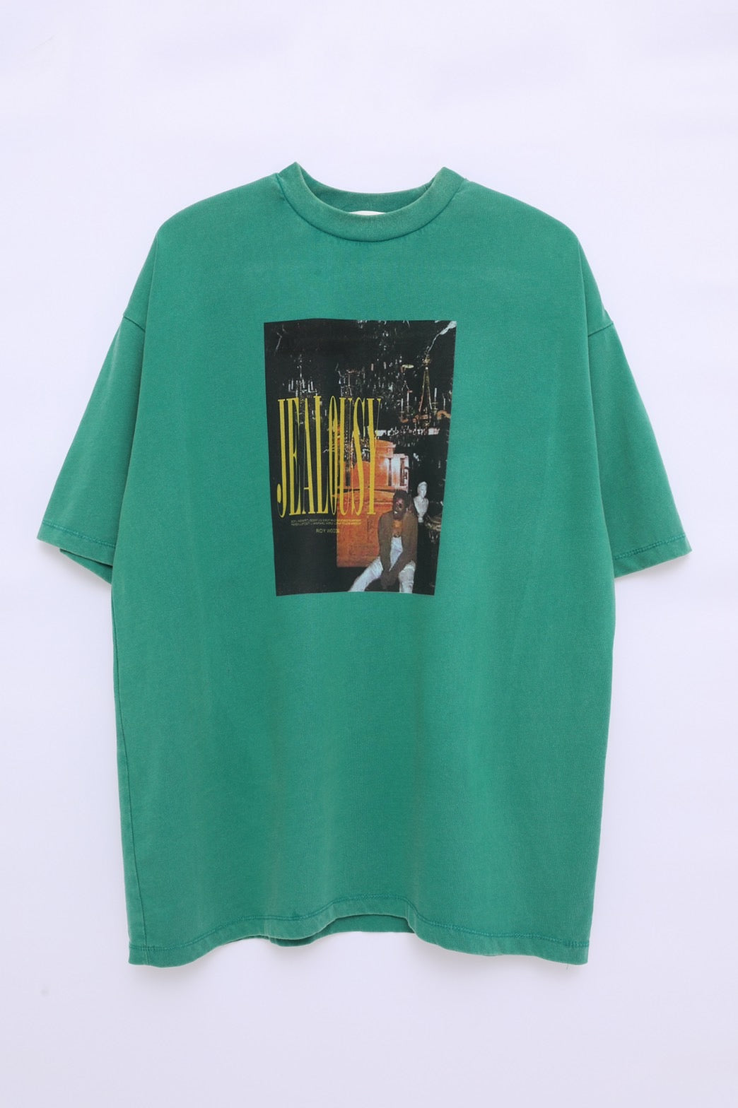 ビッグシルエットヴィンテージ加工ロックTシャツ DT2079