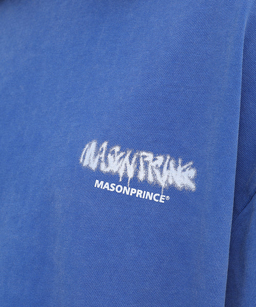 Oversized ink-style brand logo back print T-shirt DT3092