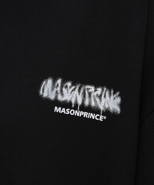 Oversized ink-style brand logo back print T-shirt DT3092