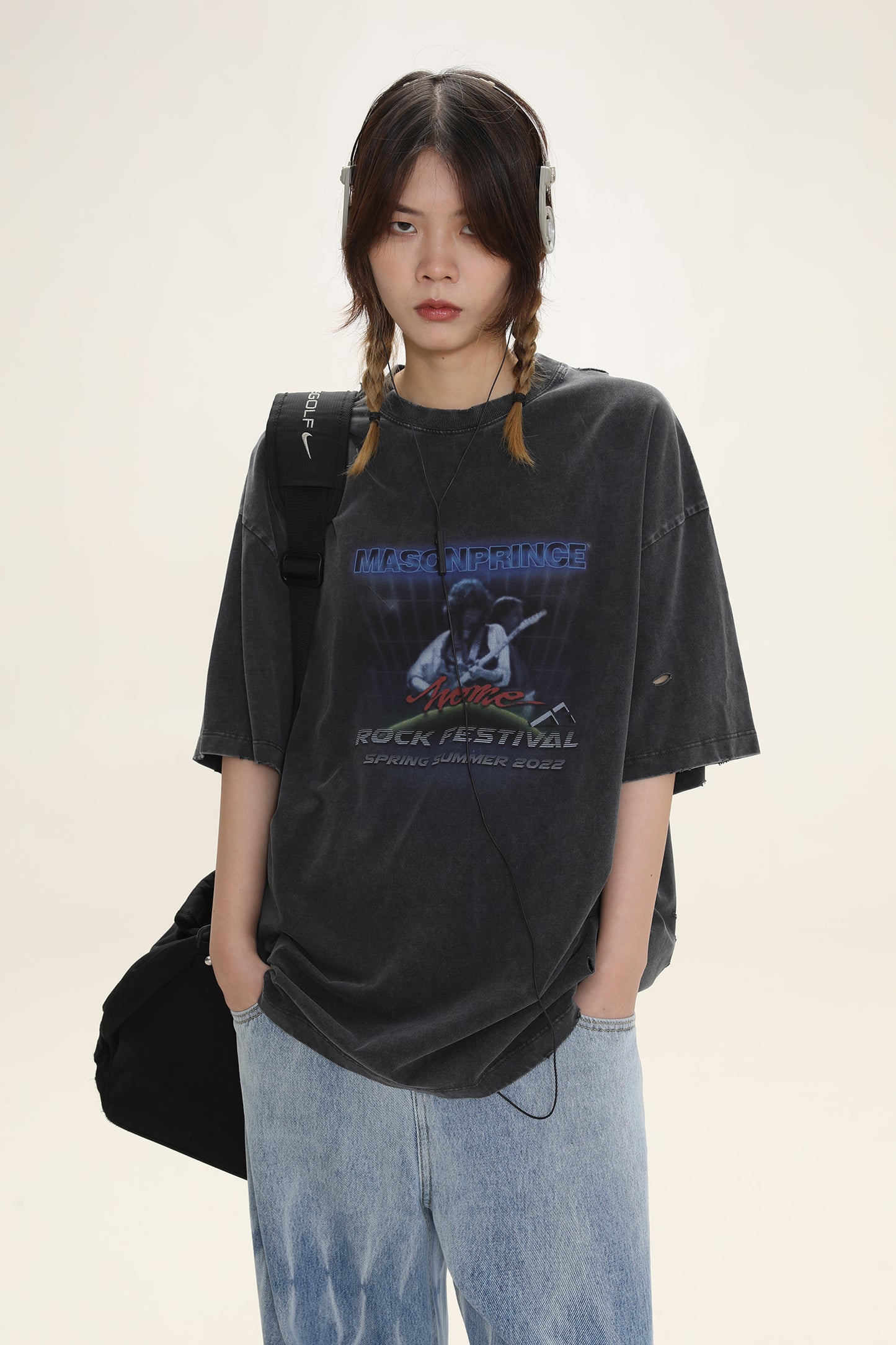 Vintage MP Original Print Band T-shirt DT4046