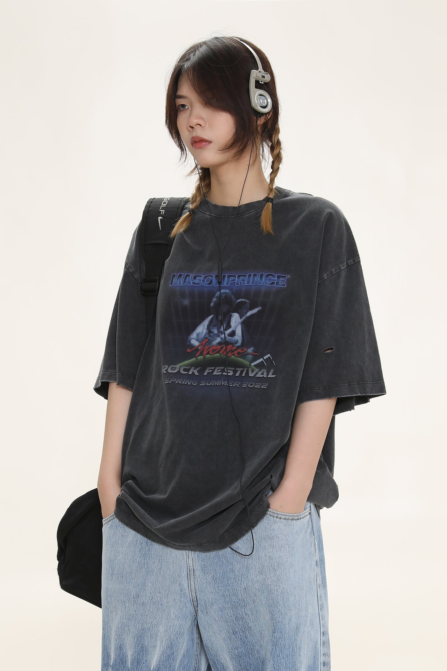 Vintage MP Original Print Band T-shirt DT4046