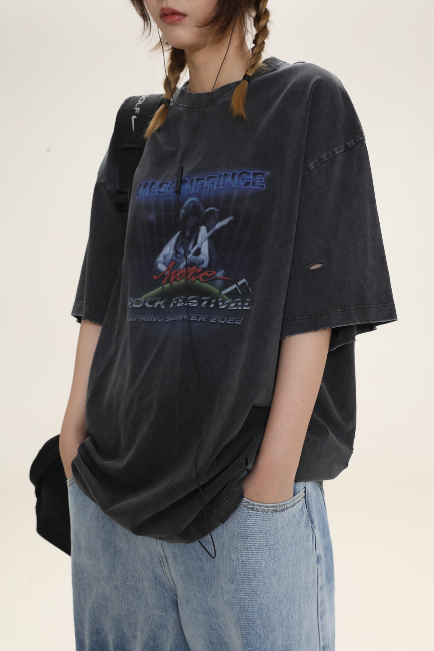 Vintage MP Original Print Band T-shirt DT4046