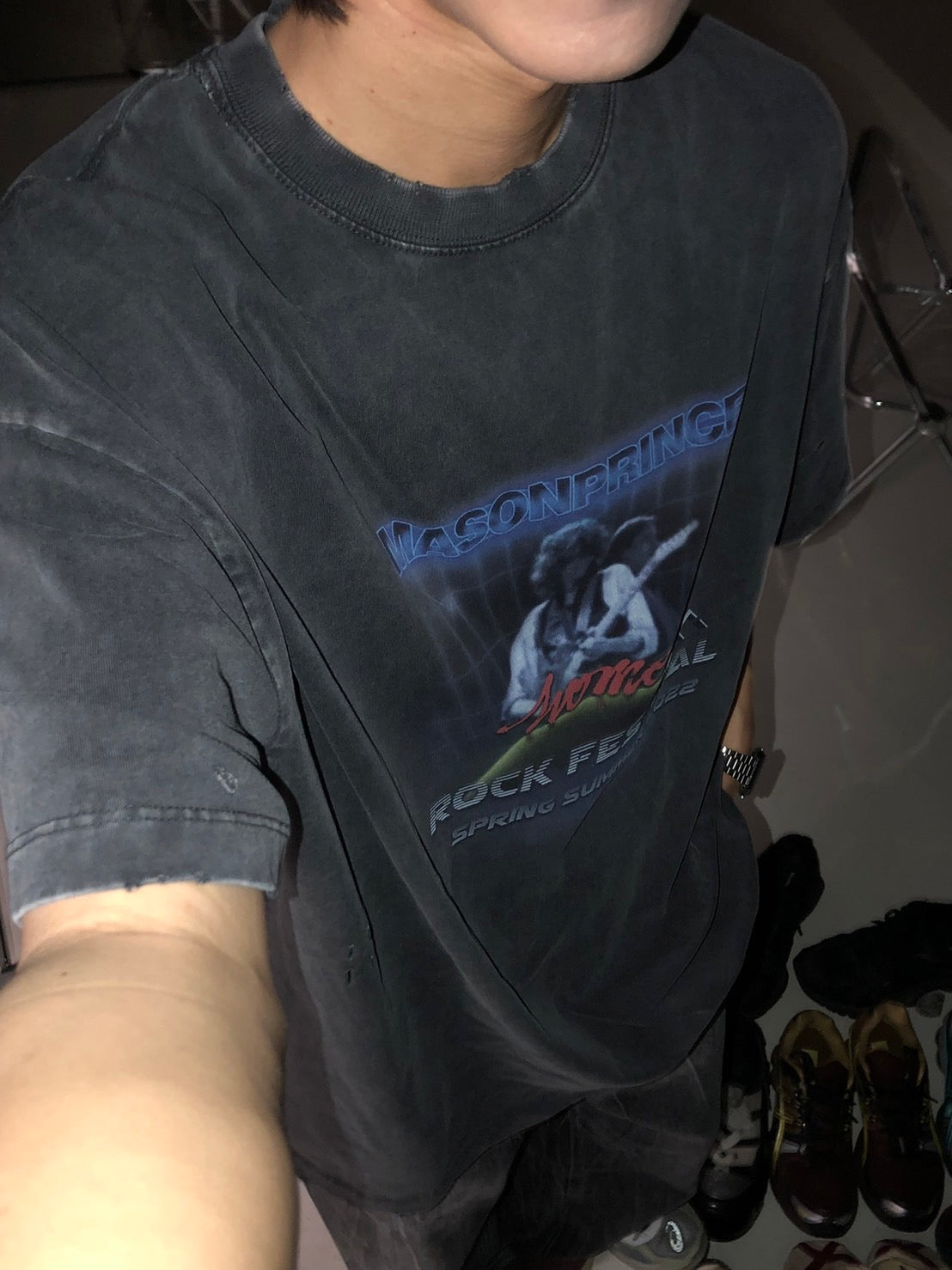 Vintage MP Original Print Band T-shirt DT4046