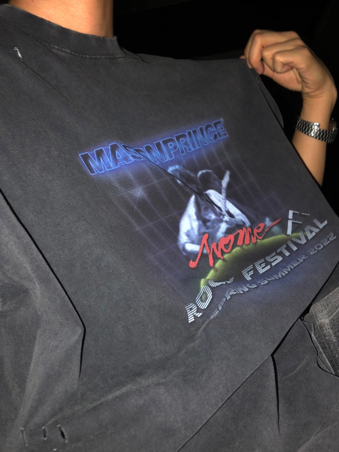 Vintage MP Original Print Band T-shirt DT4046