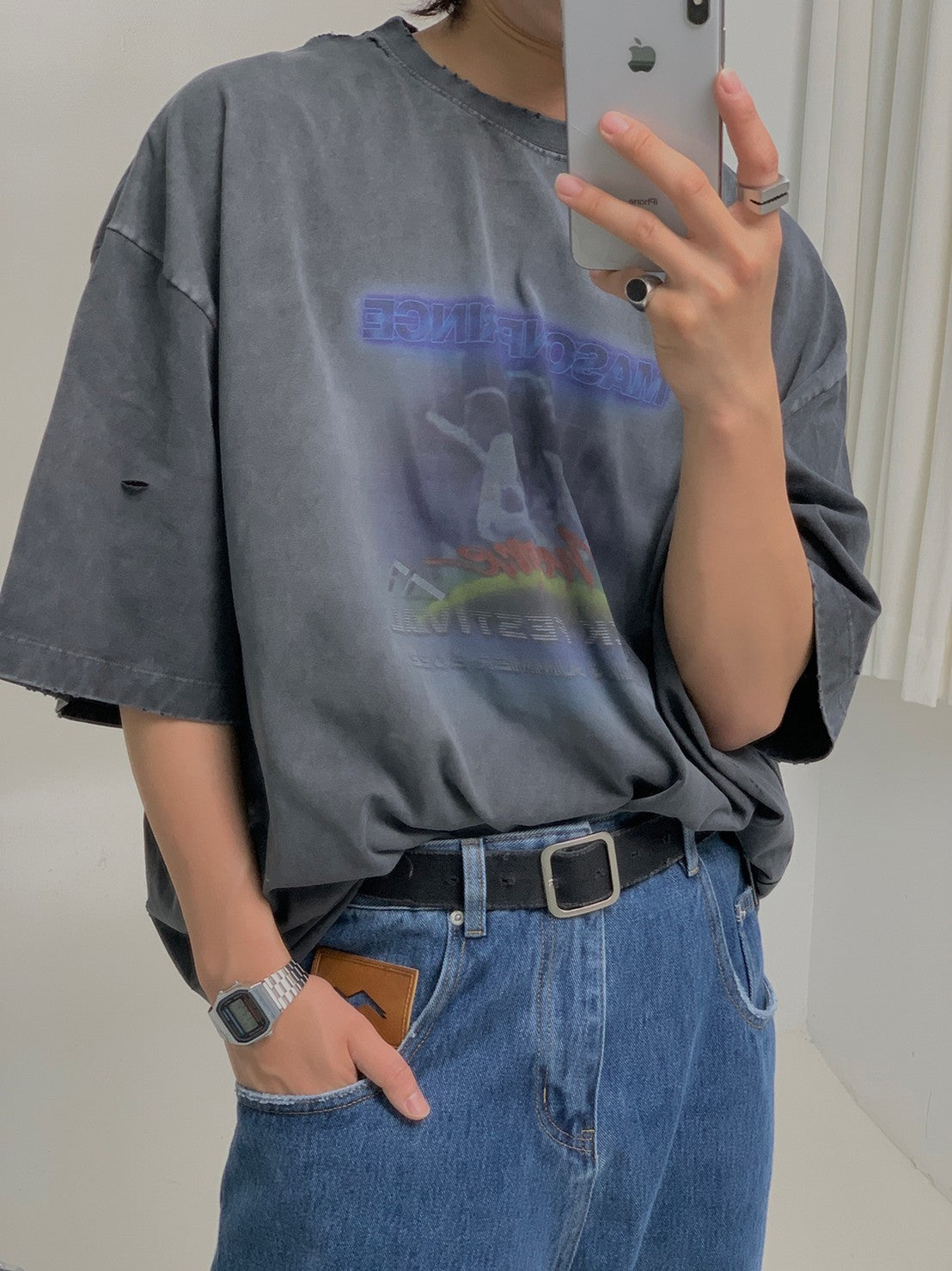 Vintage MP Original Print Band T-shirt DT4046