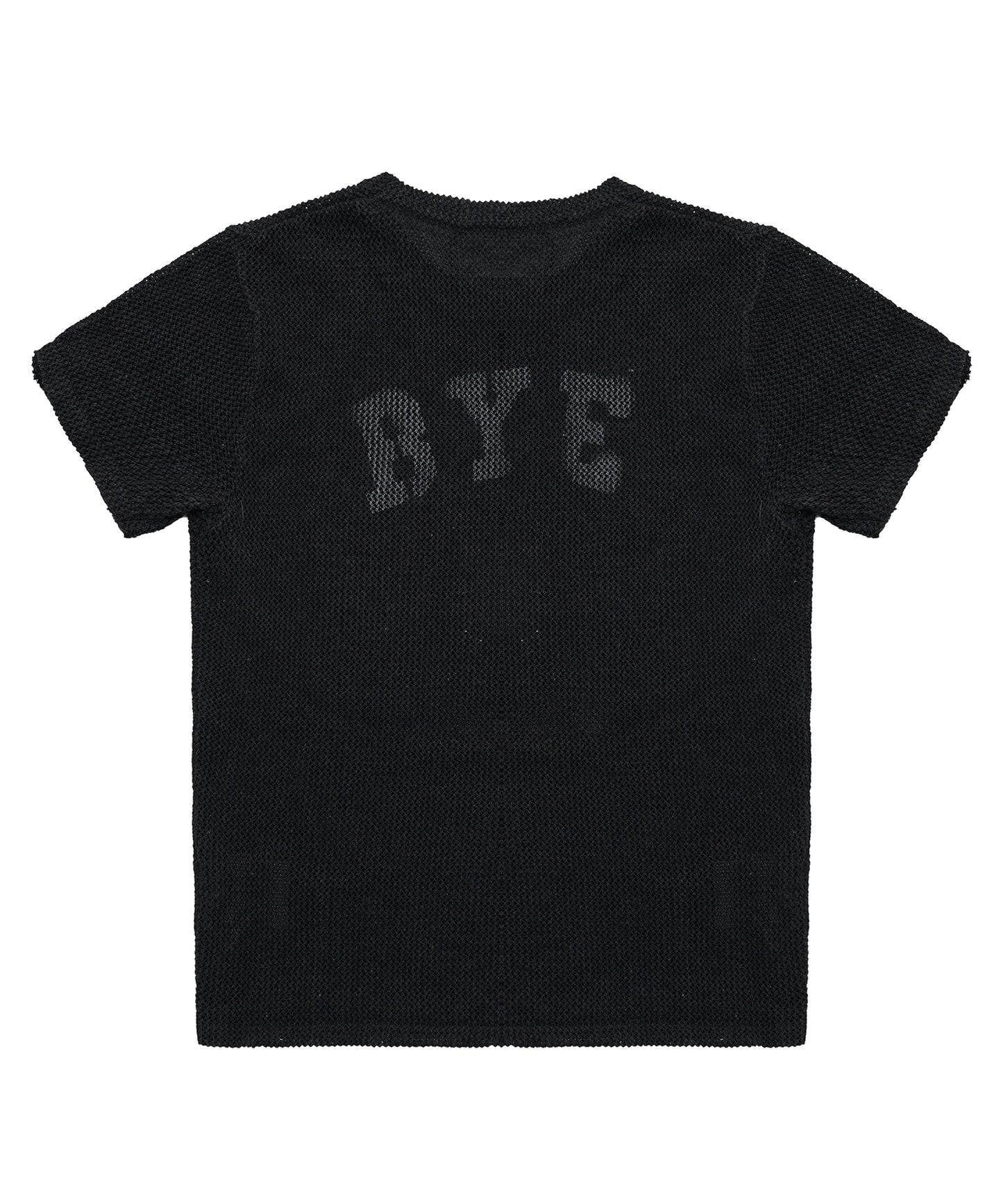 ショート丈 メッシュニット Tシャツ DT4297【2025SS】