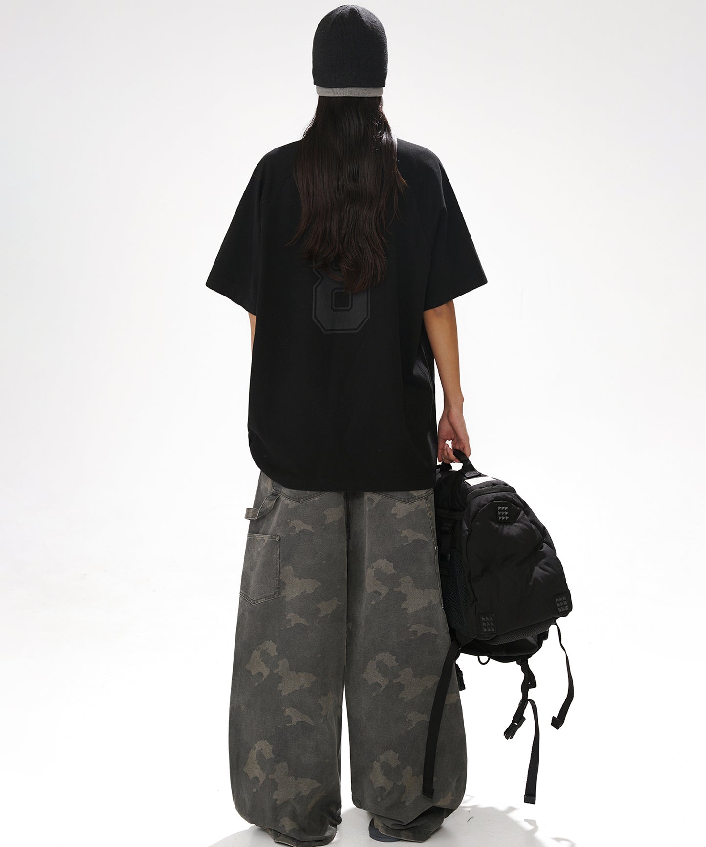 オーバーサイズ ナンバリング ゲームシャツ Tシャツ DT4314【MASONPRINCE】【2025SS】