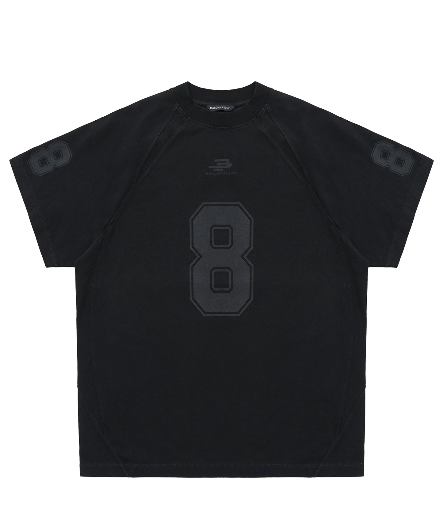 オーバーサイズ ナンバリング ゲームシャツ Tシャツ DT4314【MASONPRINCE】【2025SS】