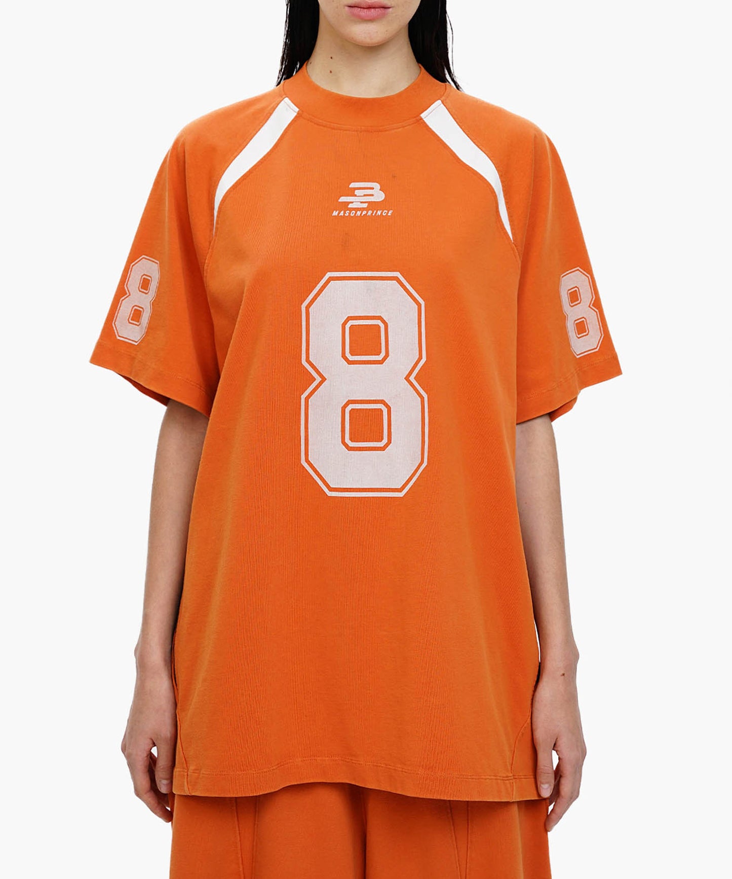 オーバーサイズ ナンバリング ゲームシャツ Tシャツ DT4314【MASONPRINCE】【2025SS】
