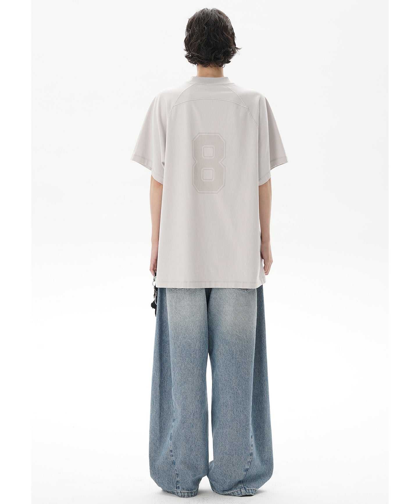 オーバーサイズ ナンバリング ゲームシャツ Tシャツ DT4314【MASONPRINCE】【2025SS】