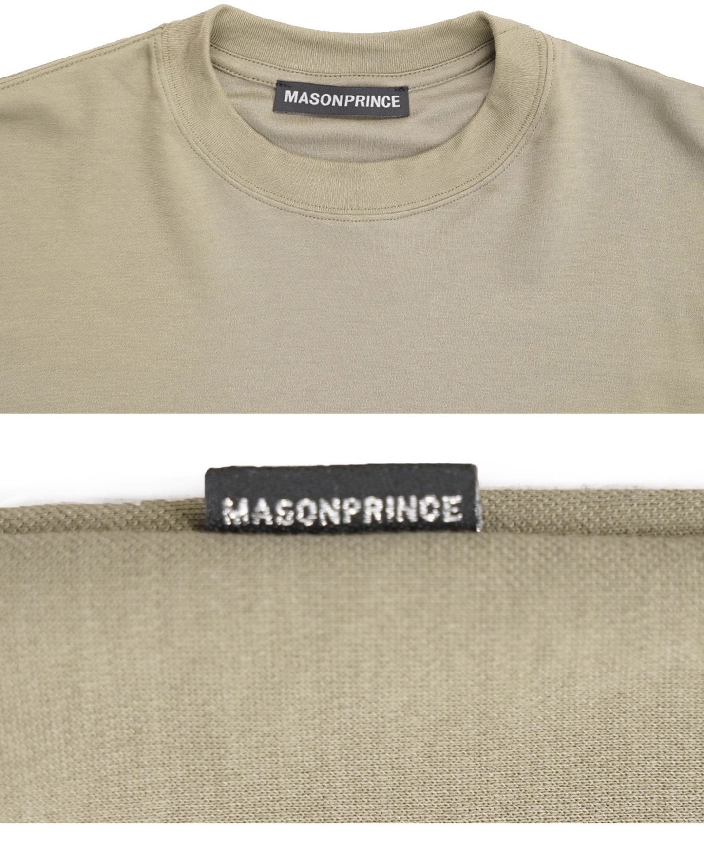 オーバーサイズ シンプル無地 Tシャツ DT4335【MASONPRINCE】【2025SS】