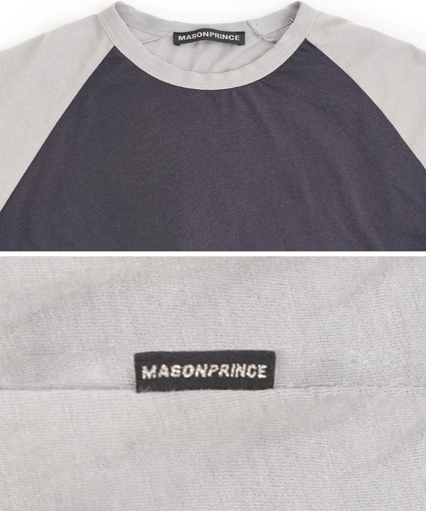 オーバーサイズ 無地 ラグラン Tシャツ DT4340【MASONPRINCE】【2025SS】