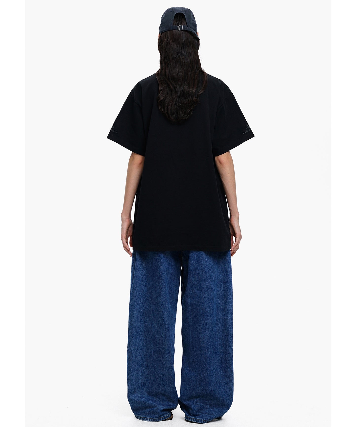 【自社サイト限定】4カラー オーバーサイズ リフレクターロゴプリント Tシャツ DT4358【MASONPRINCE】【2025SS】