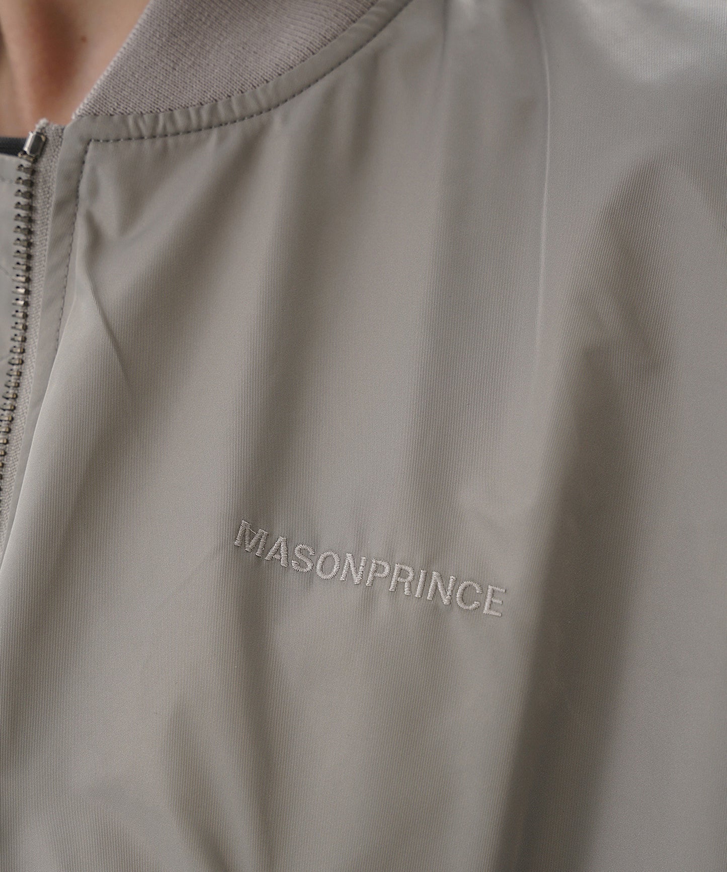 【自社サイト限定】ショート丈 ドロップショルダー MA-1 ブルゾン JK4045【MASONPRINCE】【2025SS】