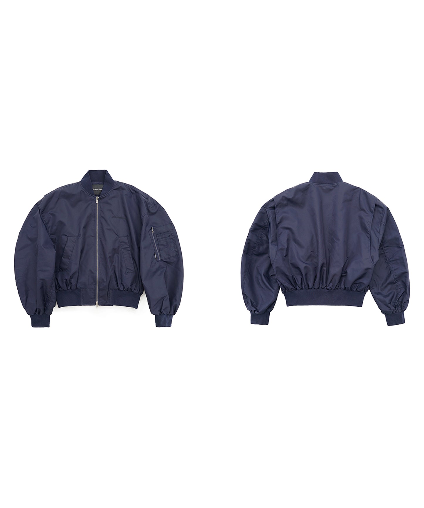 【自社サイト限定】ショート丈 ドロップショルダー MA-1 ブルゾン JK4045【MASONPRINCE】【2025SS】