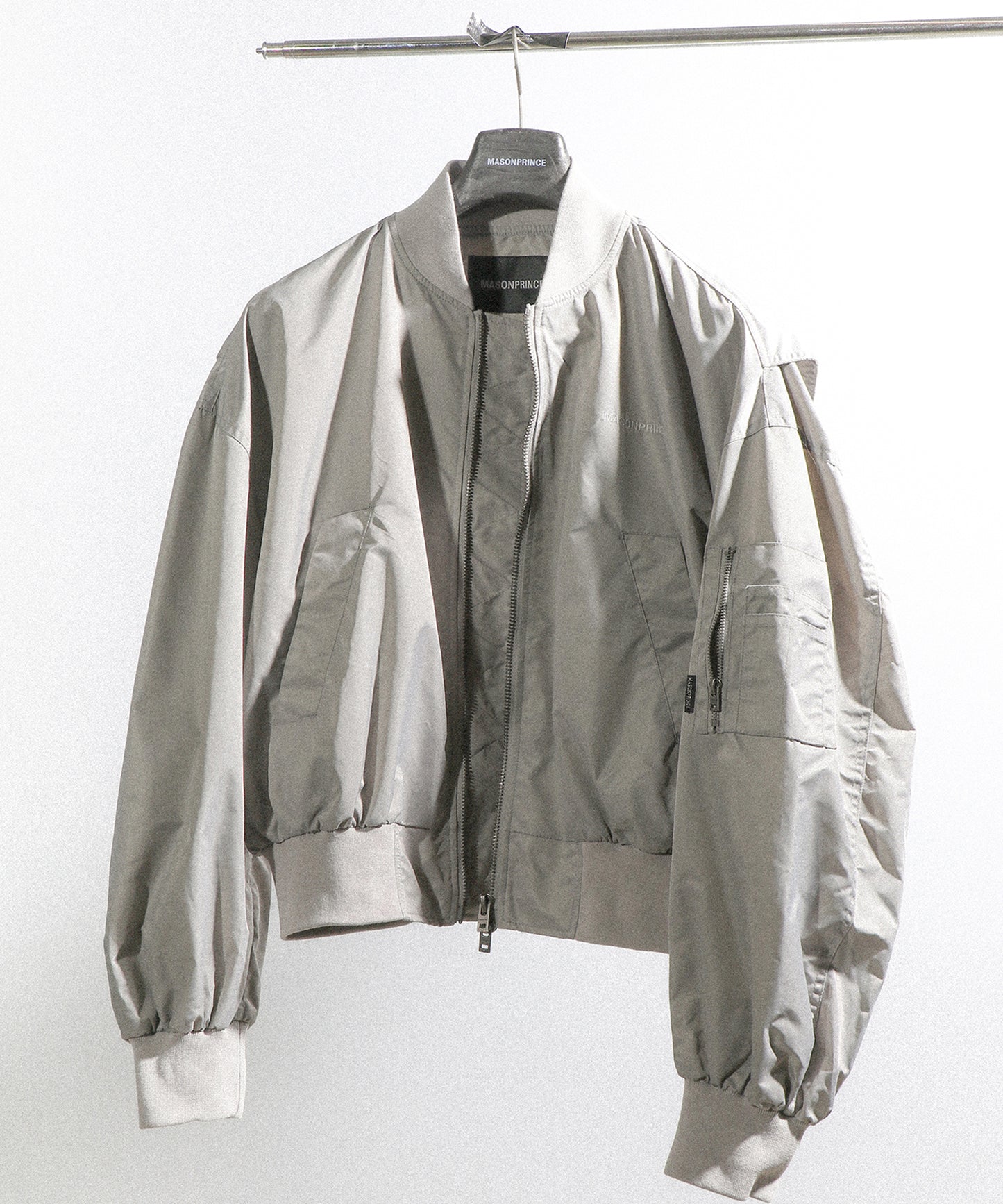 【自社サイト限定】ショート丈 ドロップショルダー MA-1 ブルゾン JK4045【MASONPRINCE】【2025SS】