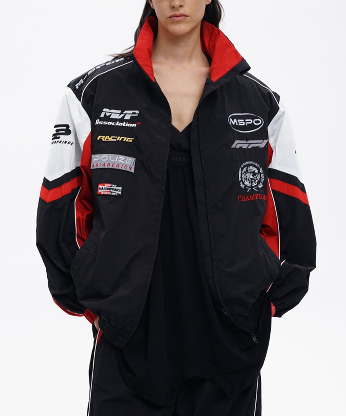 オーバーサイズ レーシング コーチJKT JK4062【MASONPRINCE】【2025AW】