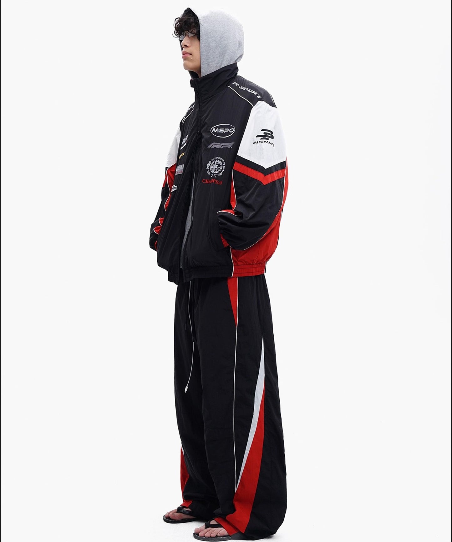 オーバーサイズ レーシング コーチJKT JK4062【MASONPRINCE】【2025AW】