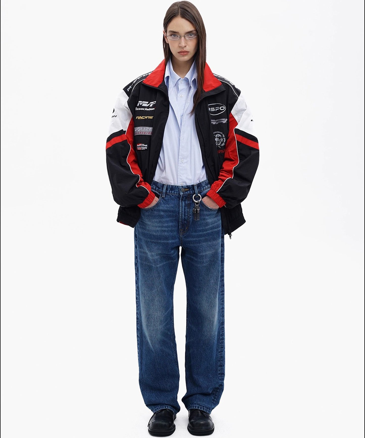 オーバーサイズ レーシング コーチJKT JK4062【MASONPRINCE】【2025AW】