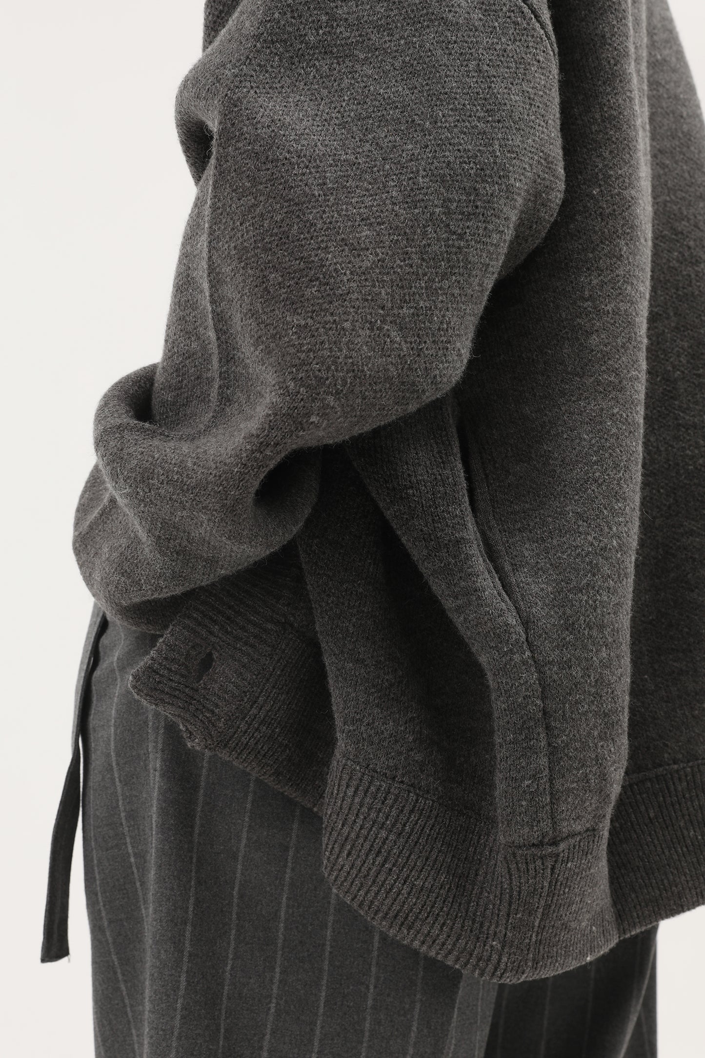 Wool Blend Heavyweight Cardigan KS1719