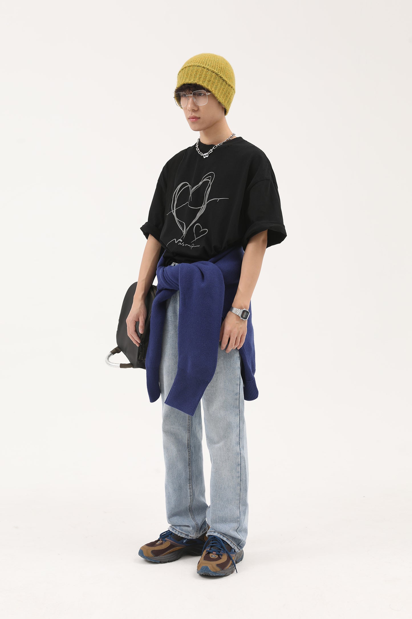 Wool Blend Heavyweight Cardigan KS1719
