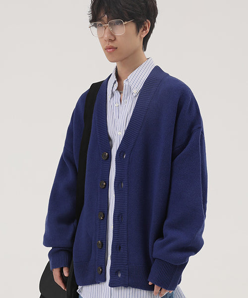 Wool Blend Heavyweight Cardigan KS1719