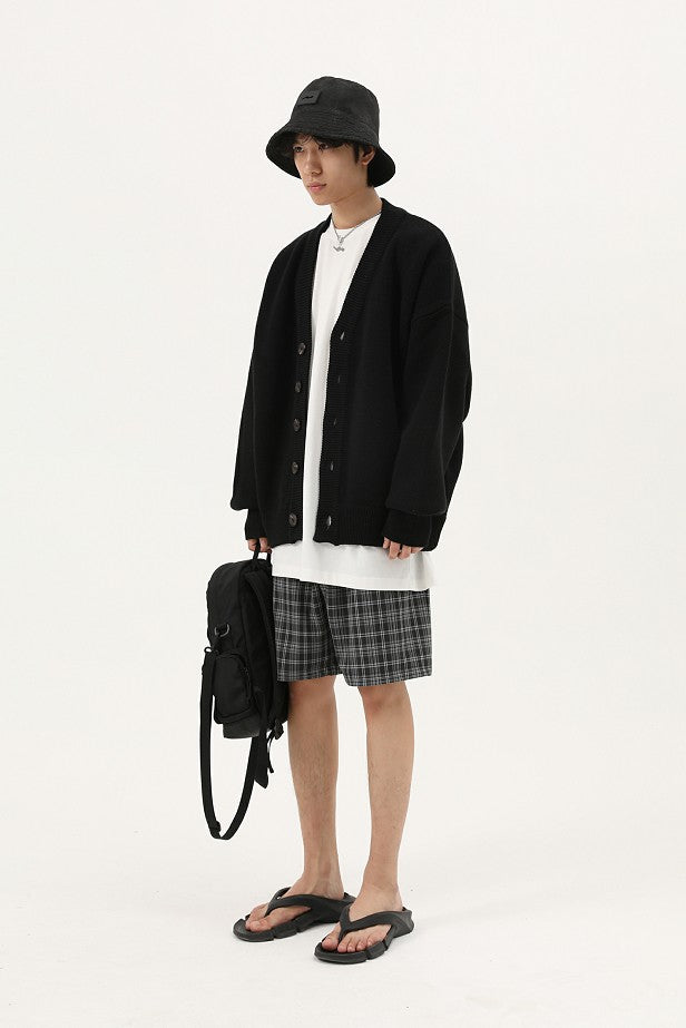 Wool Blend Heavyweight Cardigan KS1719