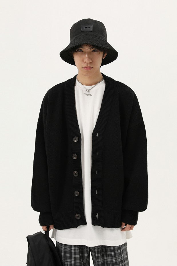 Wool Blend Heavyweight Cardigan KS1719