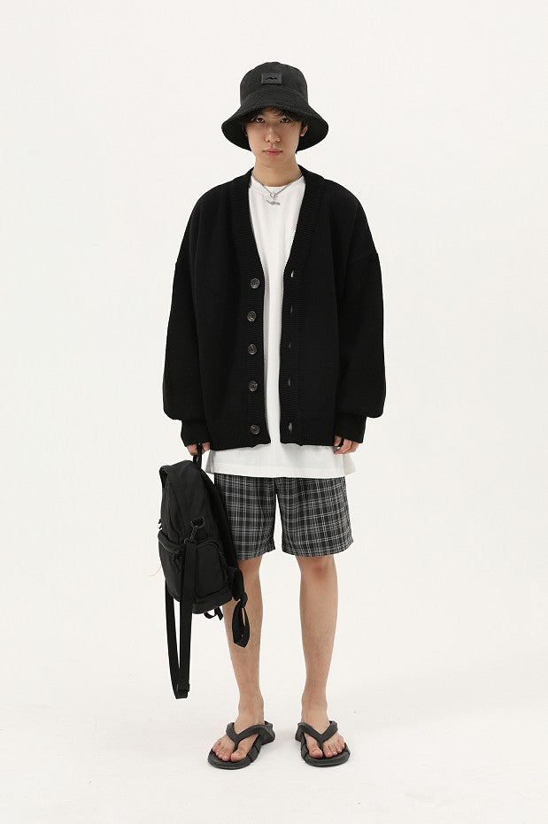 Wool Blend Heavyweight Cardigan KS1719