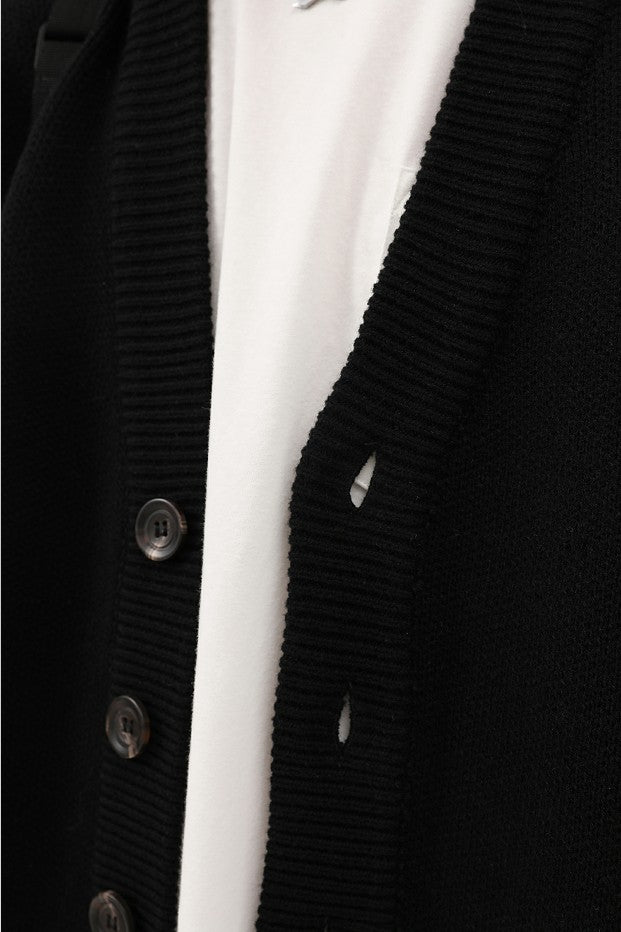 Wool Blend Heavyweight Cardigan KS1719