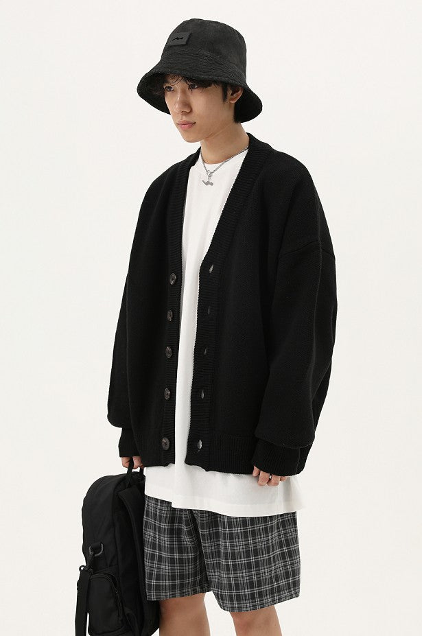 Wool Blend Heavyweight Cardigan KS1719