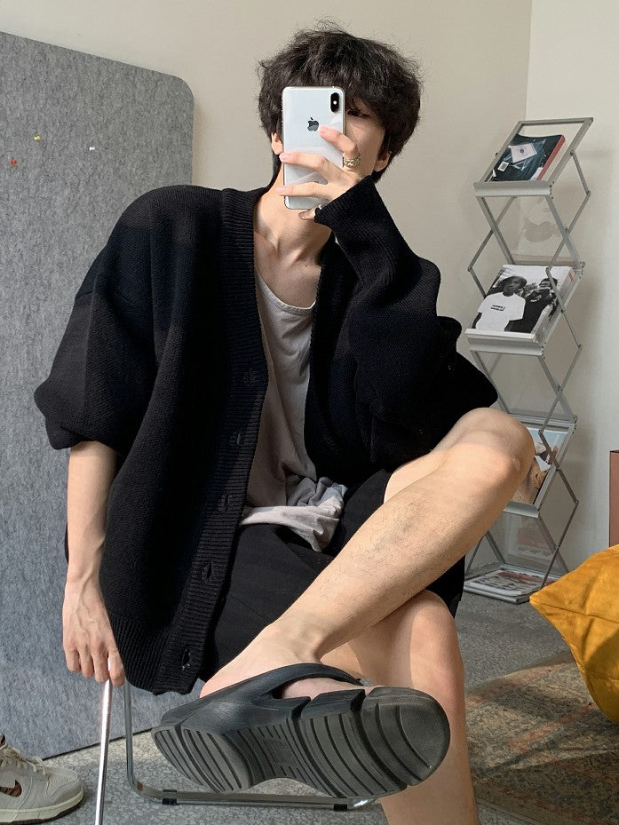 Wool Blend Heavyweight Cardigan KS1719