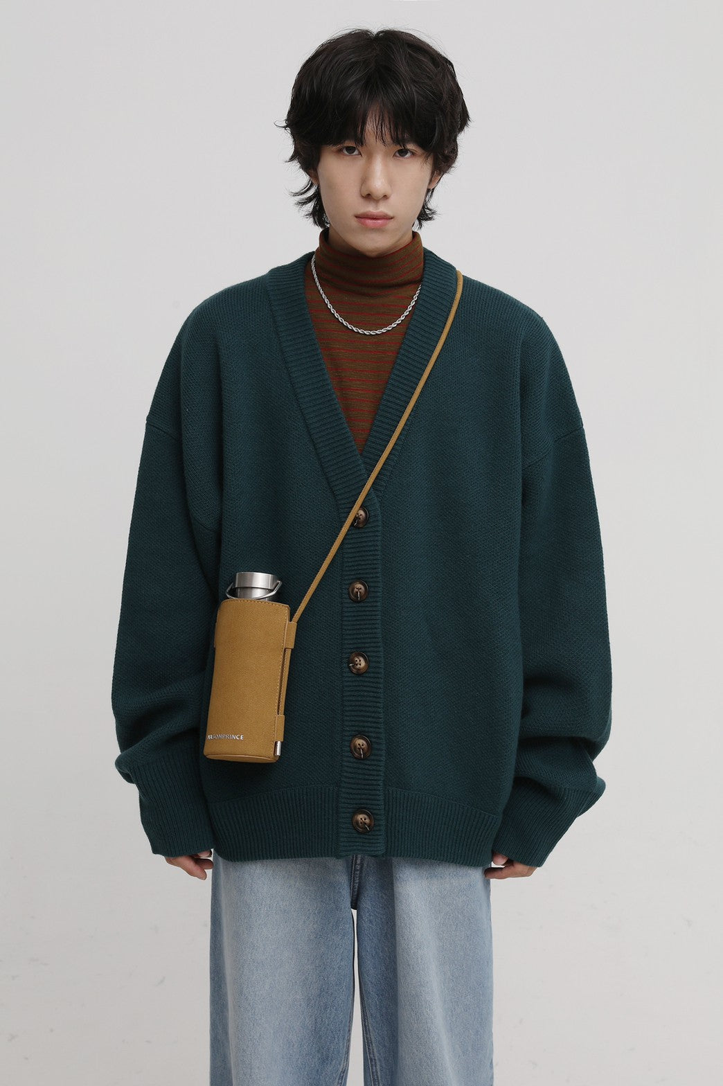 Wool Blend Heavyweight Cardigan KS1719