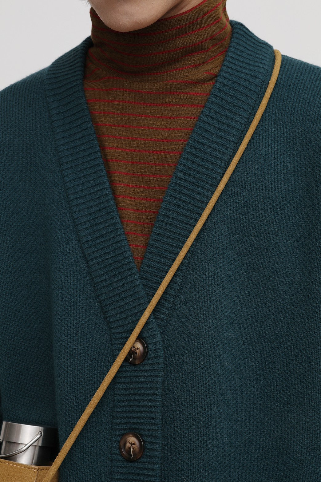 Wool Blend Heavyweight Cardigan KS1719
