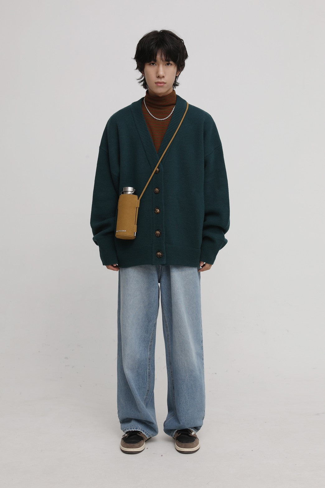 Wool Blend Heavyweight Cardigan KS1719