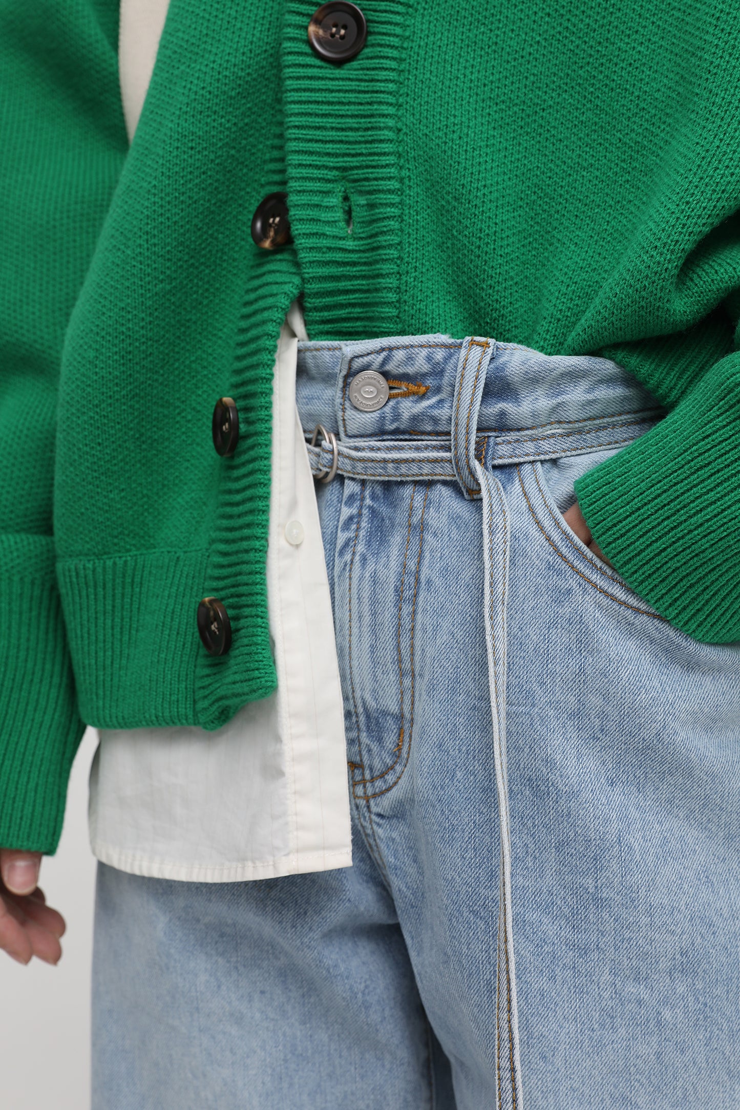 Wool Blend Heavyweight Cardigan KS1719