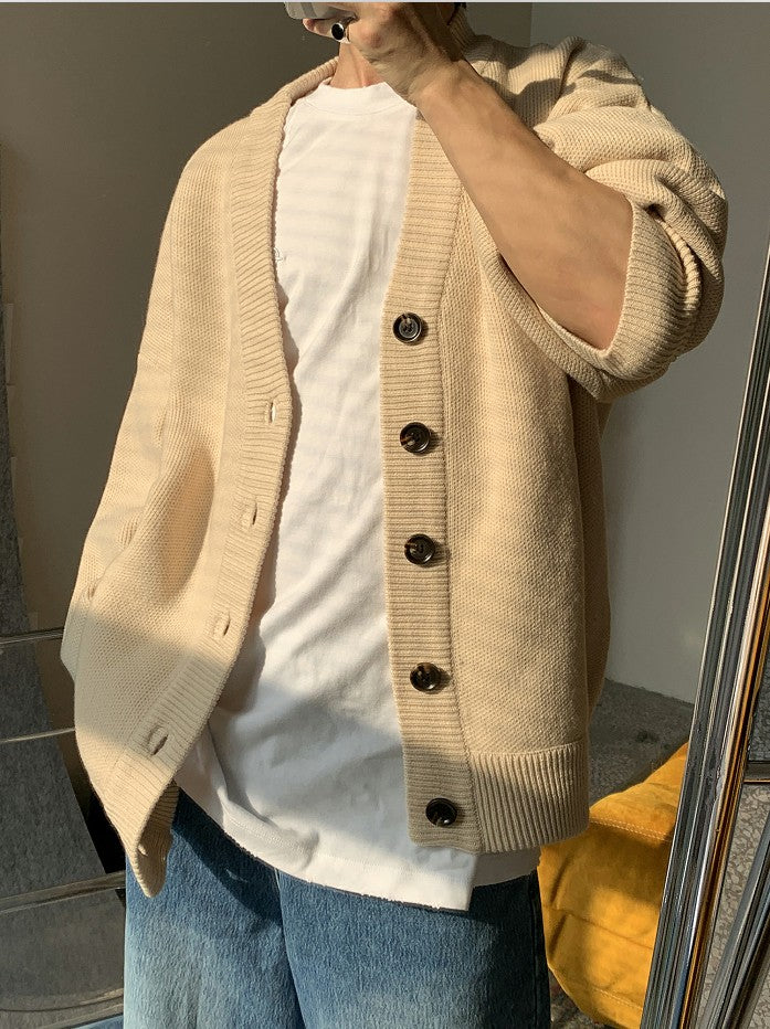 Wool Blend Heavyweight Cardigan KS1719