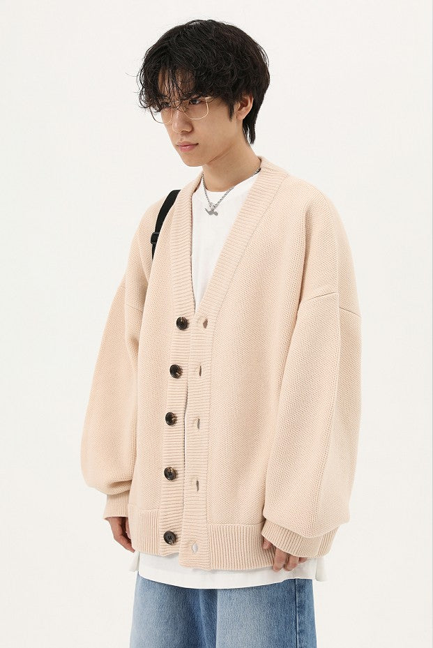 Wool Blend Heavyweight Cardigan KS1719