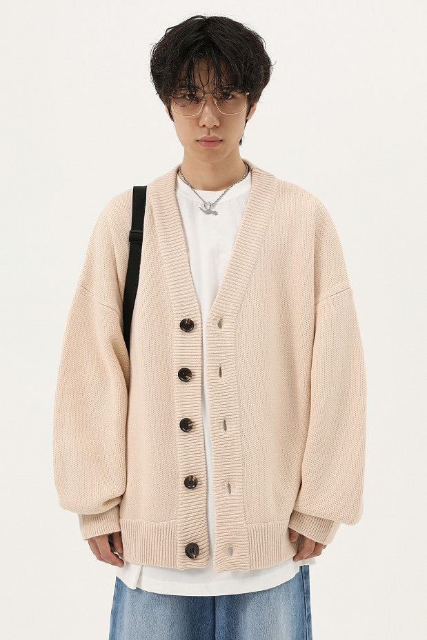 Wool Blend Heavyweight Cardigan KS1719