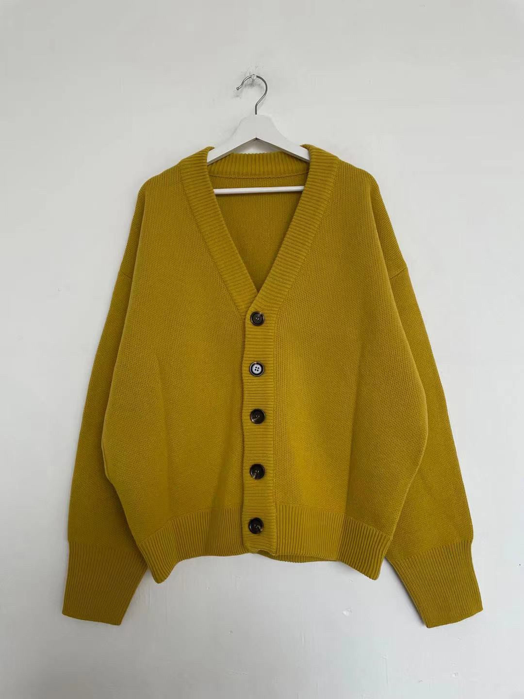 Wool Blend Heavyweight Cardigan KS1719