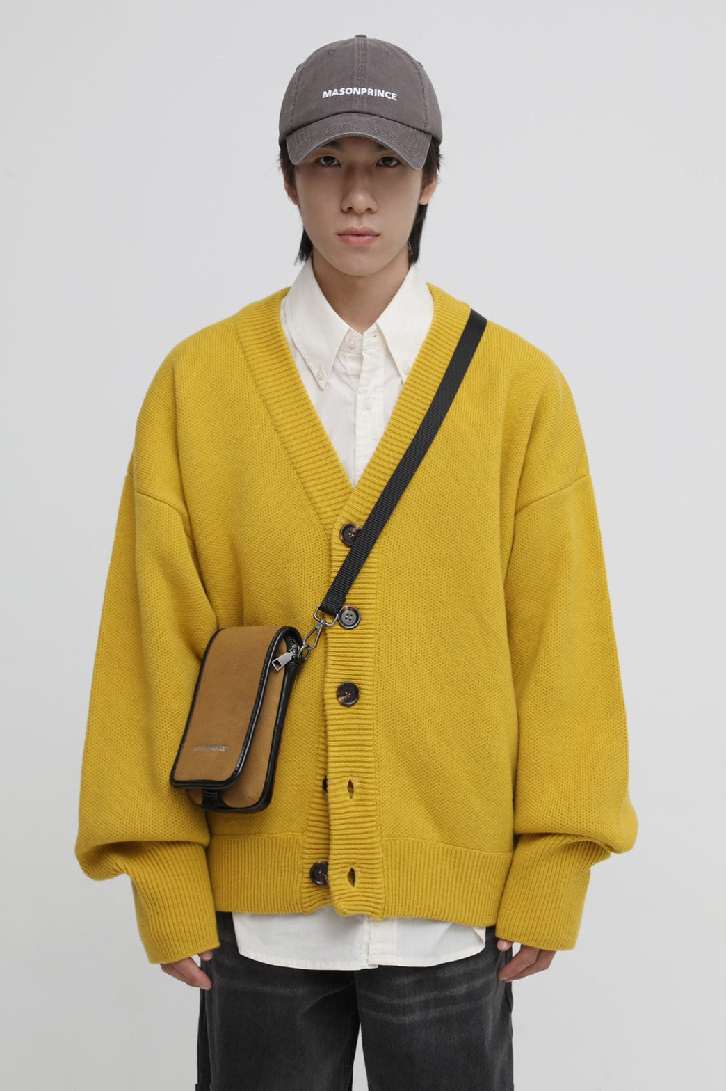 Wool Blend Heavyweight Cardigan KS1719
