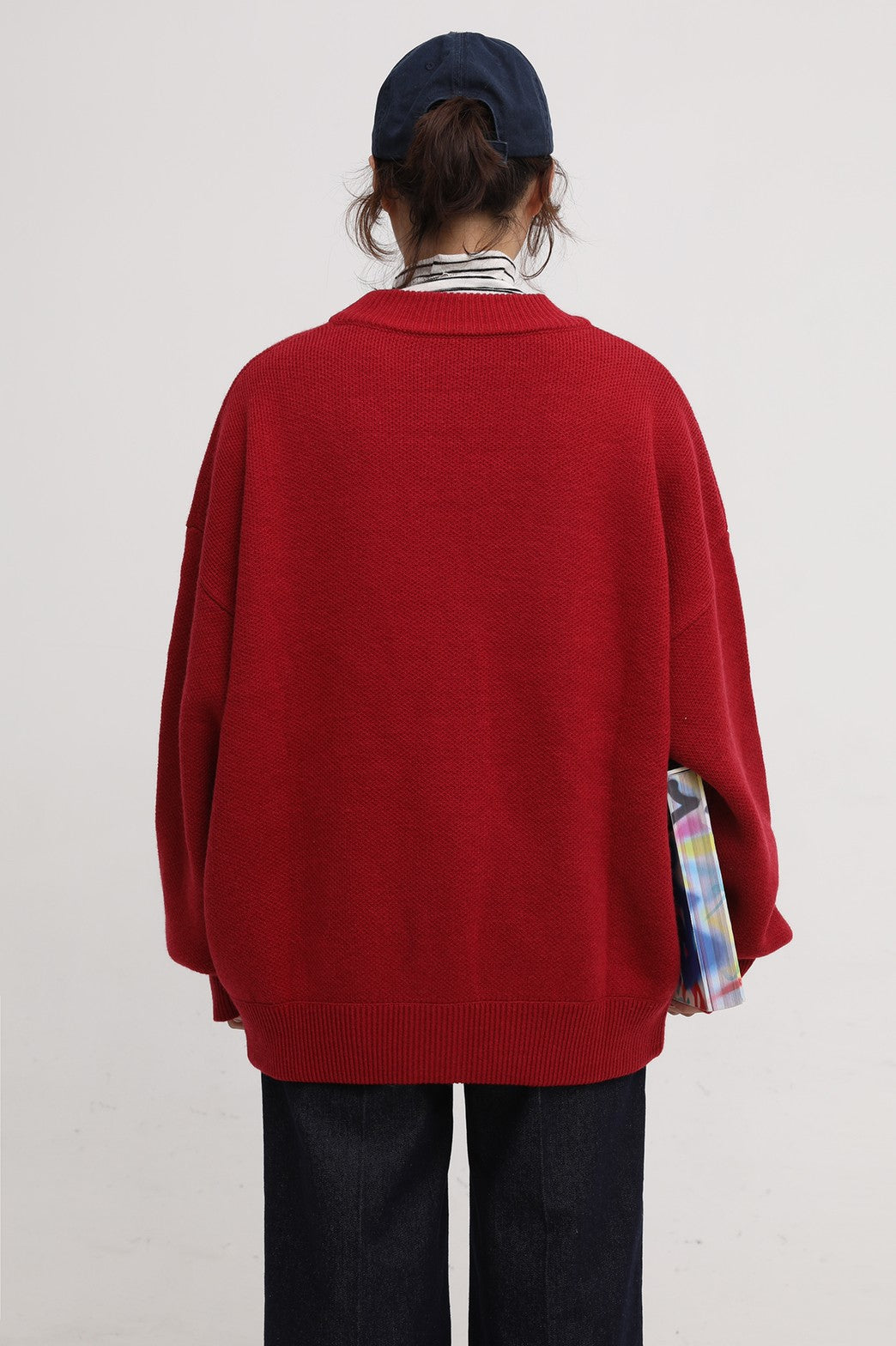 Wool Blend Heavyweight Cardigan KS1719