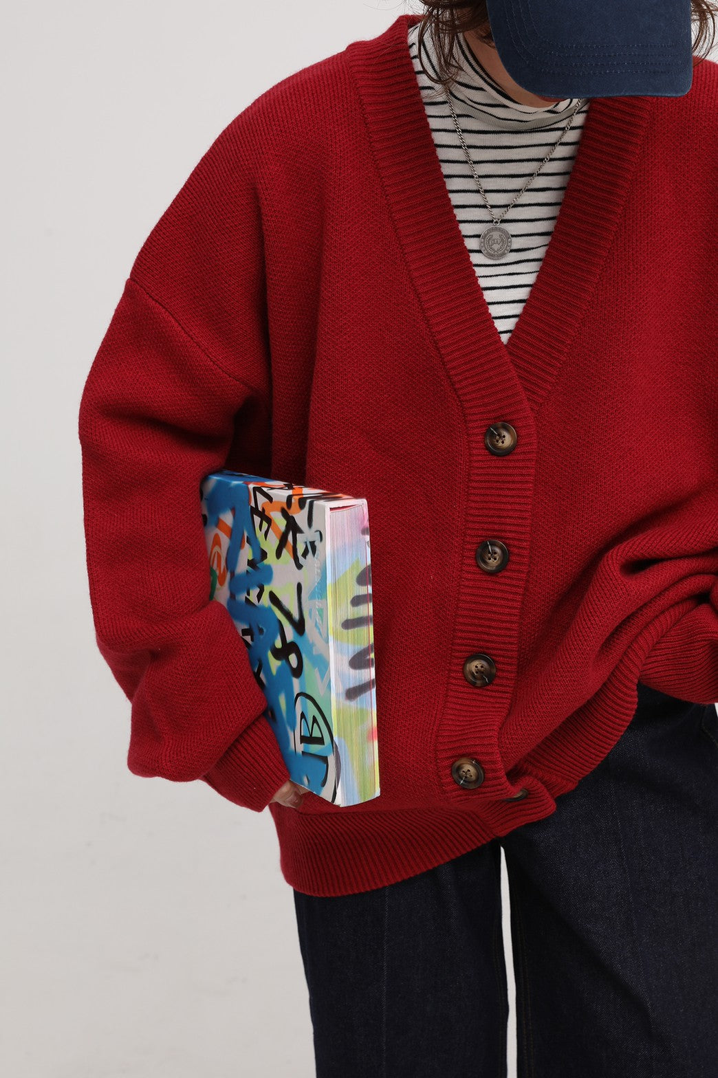 Wool Blend Heavyweight Cardigan KS1719