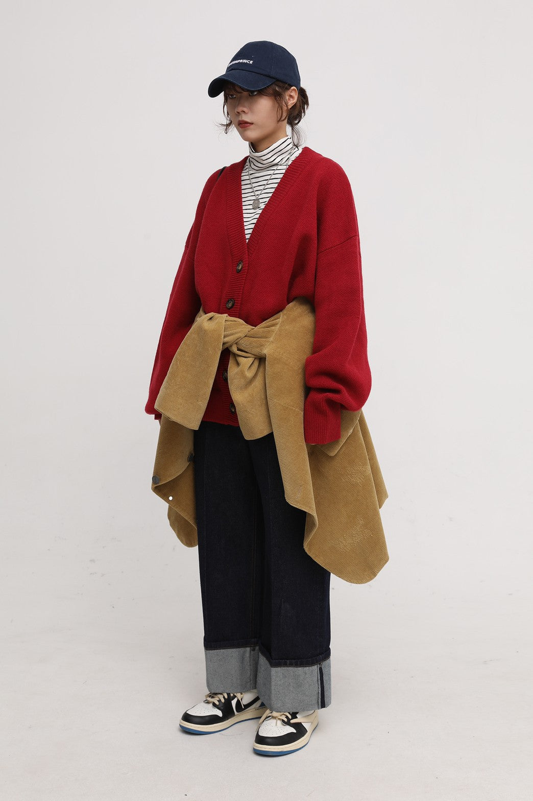 Wool Blend Heavyweight Cardigan KS1719