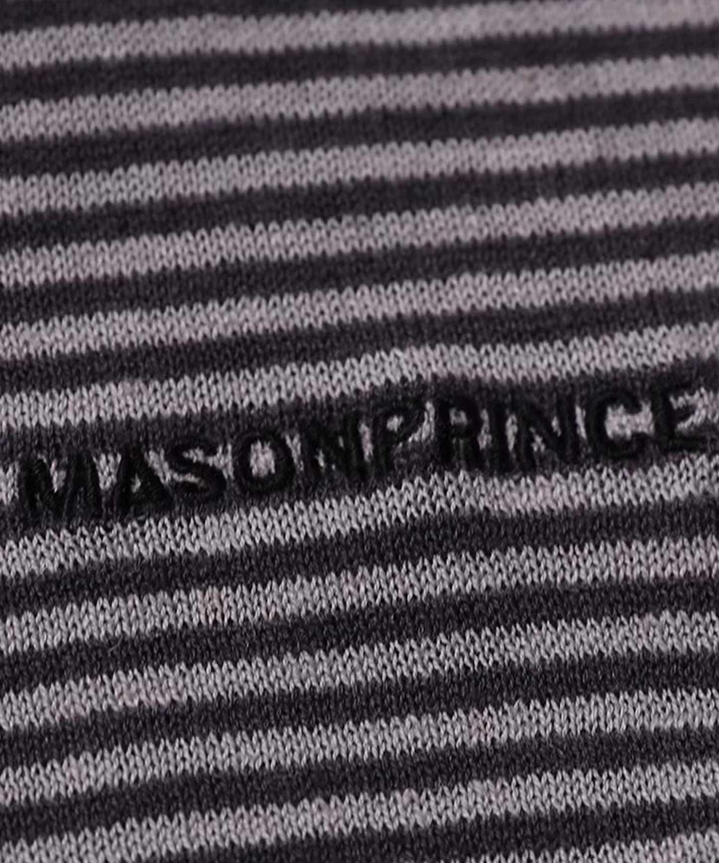 フェイクツーピース ボーダー カーディガン KS3249【MASONPRINCE】【2025AW】