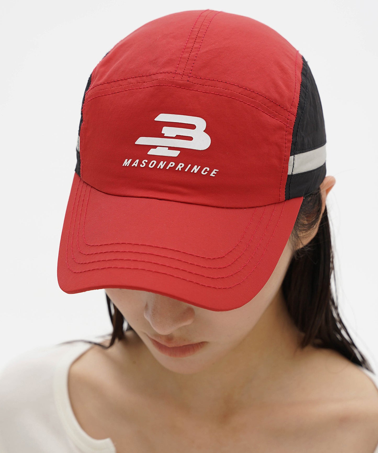 【SALE 30%OFF_特別価格適用※カートに入れるとセール価格が適用されます※】ブランドロゴ ナイロン キャップ MZ2139【MASONPRINCE】【2025SS】